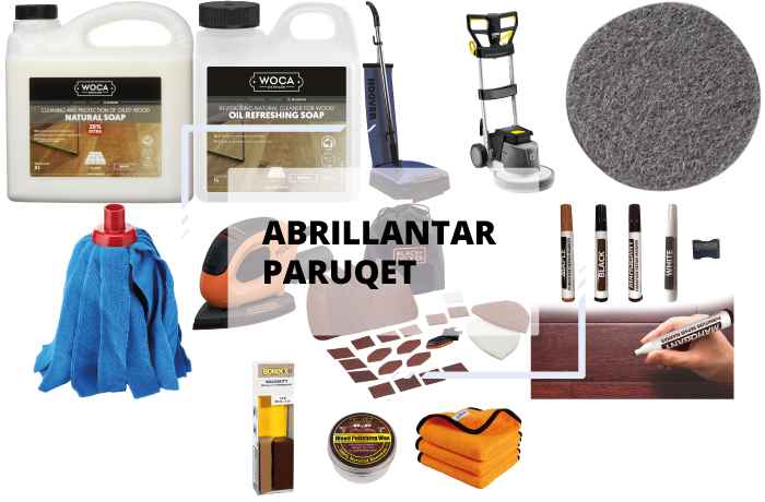 Materiales necesarios para Abrillantar Parquet en Tabiquemovil.es